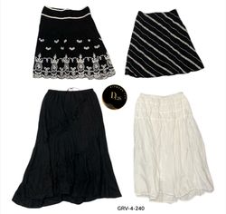 y2k mix cotton skirt (GRV-4-240)