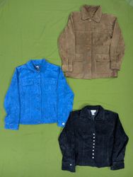 💥 RV3064 Suede Blazer Jackets