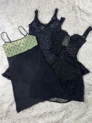 Black cami tops