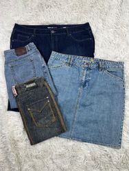 Fashion denim skirts