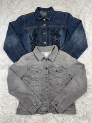 Y2k denim jackets