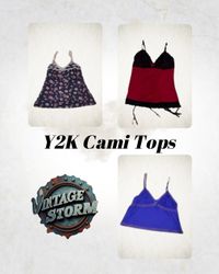 Y2K Cami Tops