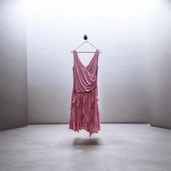 Th#065     Elegant Sequin Party Dress