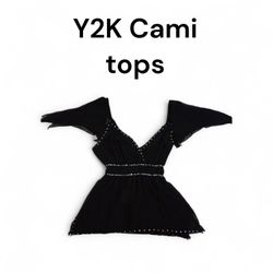Y2K sweet Cami tops