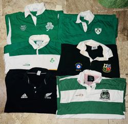 Mix vintage club rugby shirts bundle 105