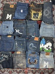 Men’s Y2K HipHop Jeans 16 Pieces