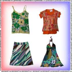 Rainbow Rio Set - tops, dresses and skirts (SS-227..