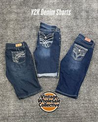 Y2K Denim Shorts - (19/04)
