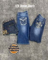 Y2K Denim Shorts - (19/04)