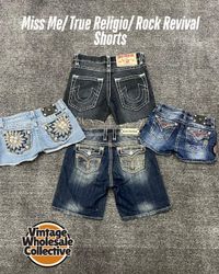 Miss Me / True Religion / Rock Revival Shorts - (1..