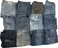 WALLFLOWER  AND OTHER MIX BRANDS JEANS (MD 1439)