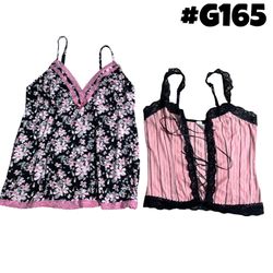 Y2k basic cami tops ##165