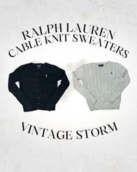 Ralph Lauren Cable Knit Sweaters - Kids And Teens