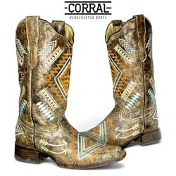 SA495 Vintage Premium Resale Cowboy Boots Collecti..