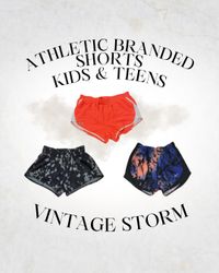 Athletic Branded Shorts - Kids And Teens