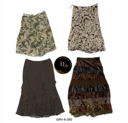 Gonna in poliestere premium – Texture liscia e est..