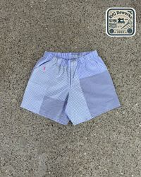 Upcycled Patchwork RL Shorts