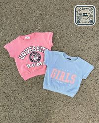 Upcycled Graphic Crop Tee