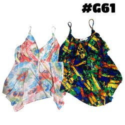 Y2k printed tops (brands) venus and Apt etc. #G61