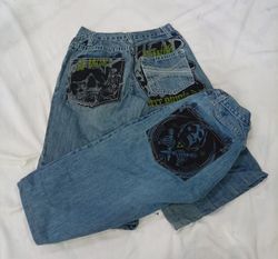 CR7696 Upcycled Printed Shorts
