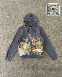 Upcycled Tapestry Panel Hoodie