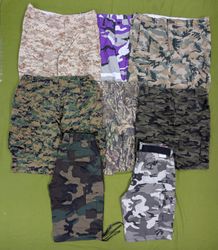 RV3088 Camo Cotton Shorts