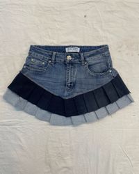 Upcycle Denim Skirt unique style