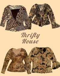 Wild Thing Wardrobe Y2k Tops(TH/349)