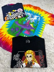 Cartoon printed t-shirts
