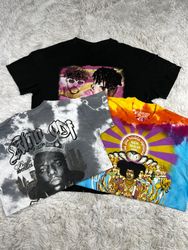 Music printed t-shirts