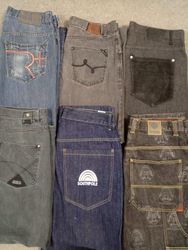 Jean designer baggy pour hommes HD1453