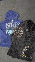 Pulls à capuche zippés pour femmes Y2K