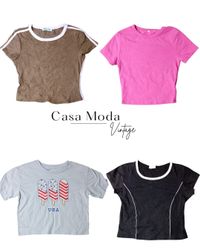 200426-5 Baby tee tops 12pcs