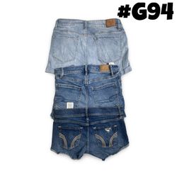 Holister & areopostale ladies denim short #G-94