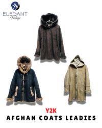 Y2K Afghan Coats Ladies - EVM1616