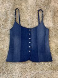 Upcycle Denim Blouse (DV -04)