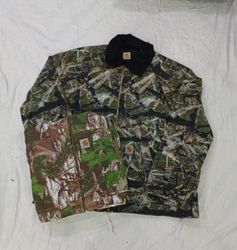 CR7722 Upcycled Carhartt Camo Jackets
