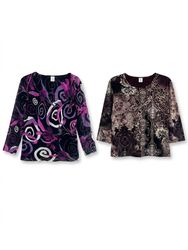 (FV-1211) Y2K Floral Graphic TopVintage Butterfly ..