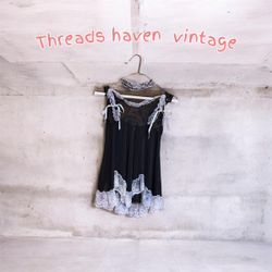 TH#083 Doctor Mini Dress (Black & White Mesh Top Y..