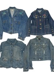 Y2K Denim jacket | V-T428