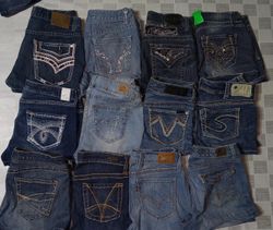 SILVER JEANS CO . AND OTHER MIX BRANDS MINI SHORTS..
