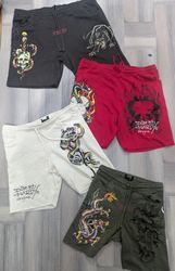 Ed Hardy Men's Printed Shorts, Mixed Collection, (..