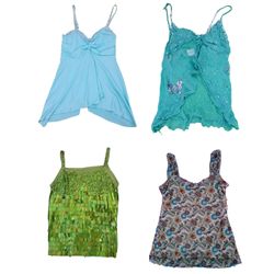 Y2K European Girl Cami Tops TY-019