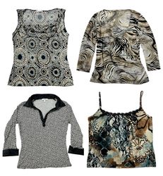 Earth Tone Y2K "It Girl" Tops: TT-217