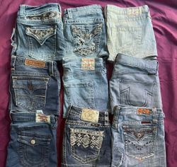 MISS ME AND OTHER MIX BRANDS MINI SKIRTS (ID 4034)