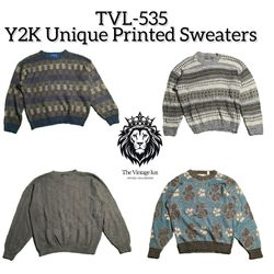 Y2K Unique Printed Sweaters (TVL-535)