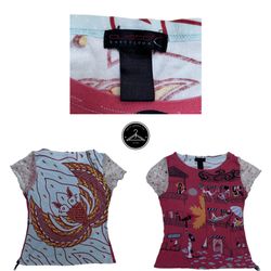 Custo Barcelona Designer and Y2k Mixed - Tops (TG-..