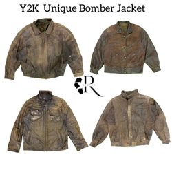 Y2K Unique Bomber Jackets RW-1812