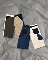 Upcycled Carhartt Patch Short