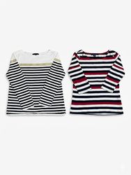 (FV-1242) Y2K Light Knitwear style baby Tees